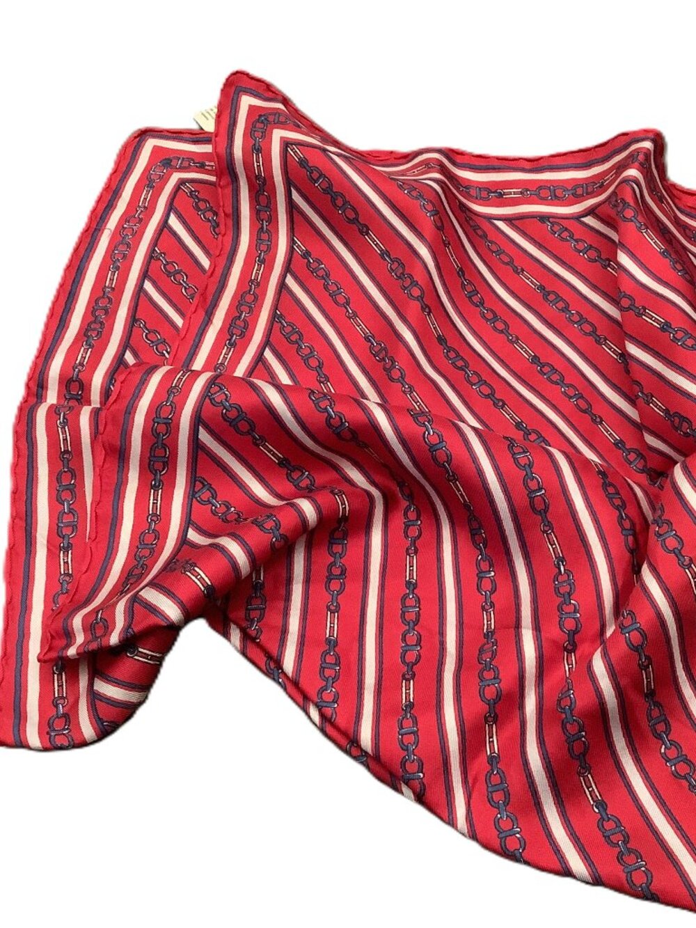 Italian Silk Horsebit Scarf
